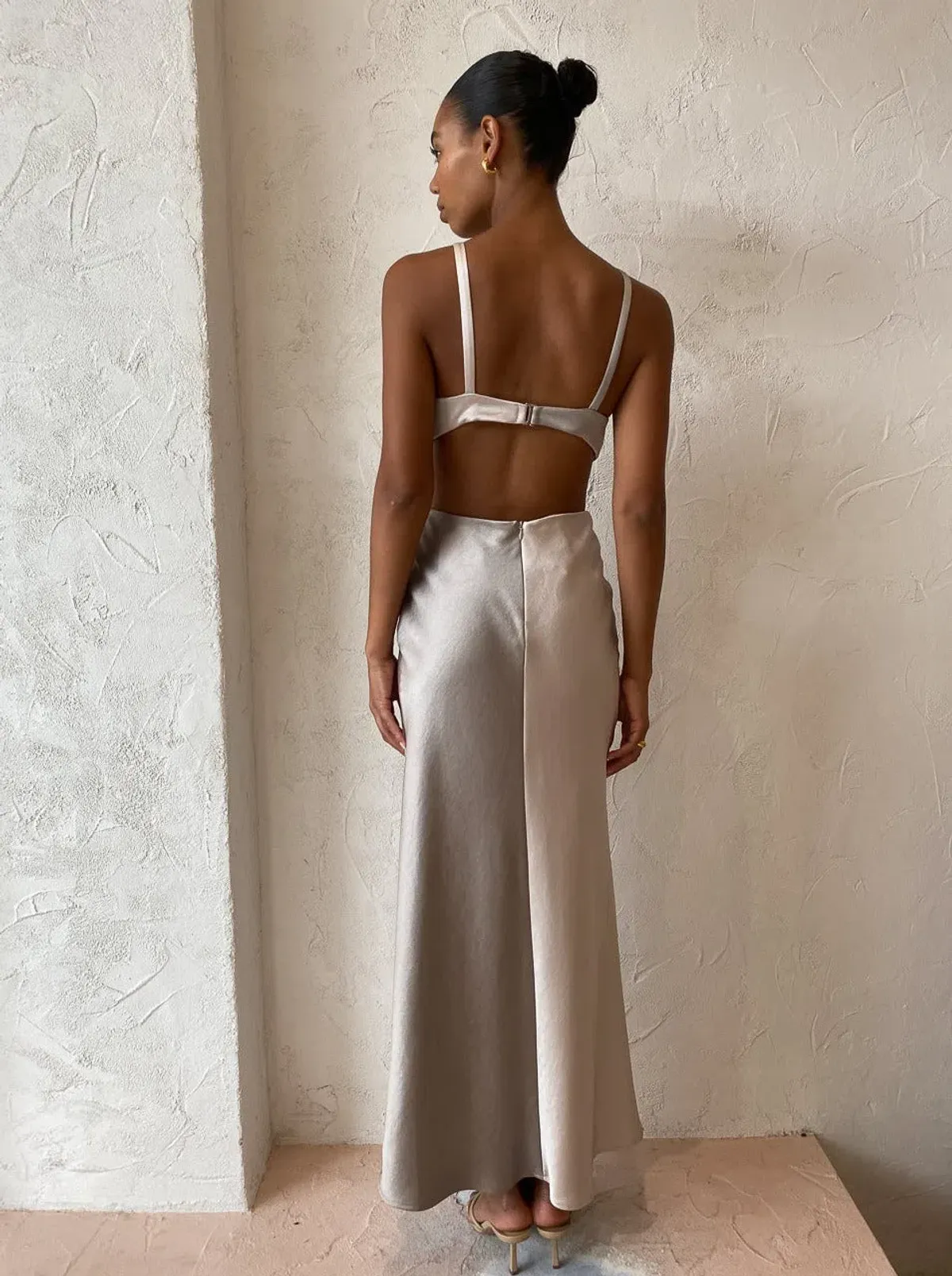 BEC & BRIDGE STONE MULTI FELIX V NECK MAXI DRESS - SIZE 10 AU/6 US(RRP $300 - Image 6