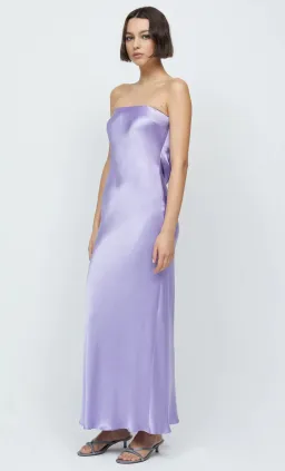 Bec & Bridge Moon Dance Strapless Midi Dress Lilac Size 8 / S for rent on The Volte - image 4