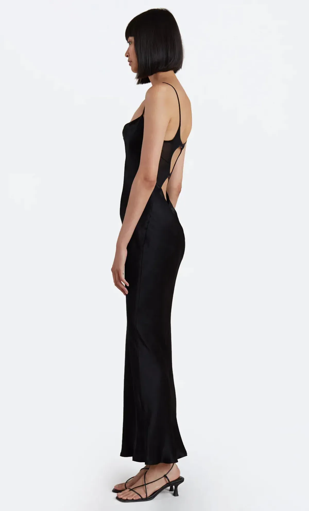 Bec & Bridge Black Malyka Maxi Dress Black Size AU 10 - Image 2