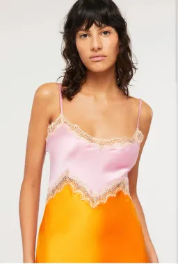 Ginia Hope Dress Orange Size Medium / AU 10  for rent on The Volte - image 1