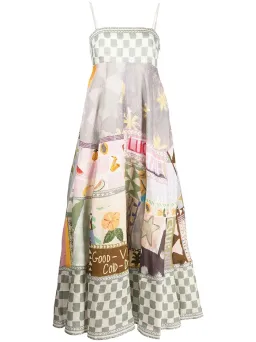 Alemais Emma Gale Sundress in Grey Size AU 14 (22:14) for rent on The Volte - image 5