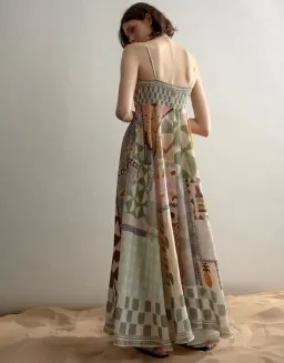 Alemais Emma Gale Sundress in Grey Size AU 14 (22:14) for rent on The Volte - image 3