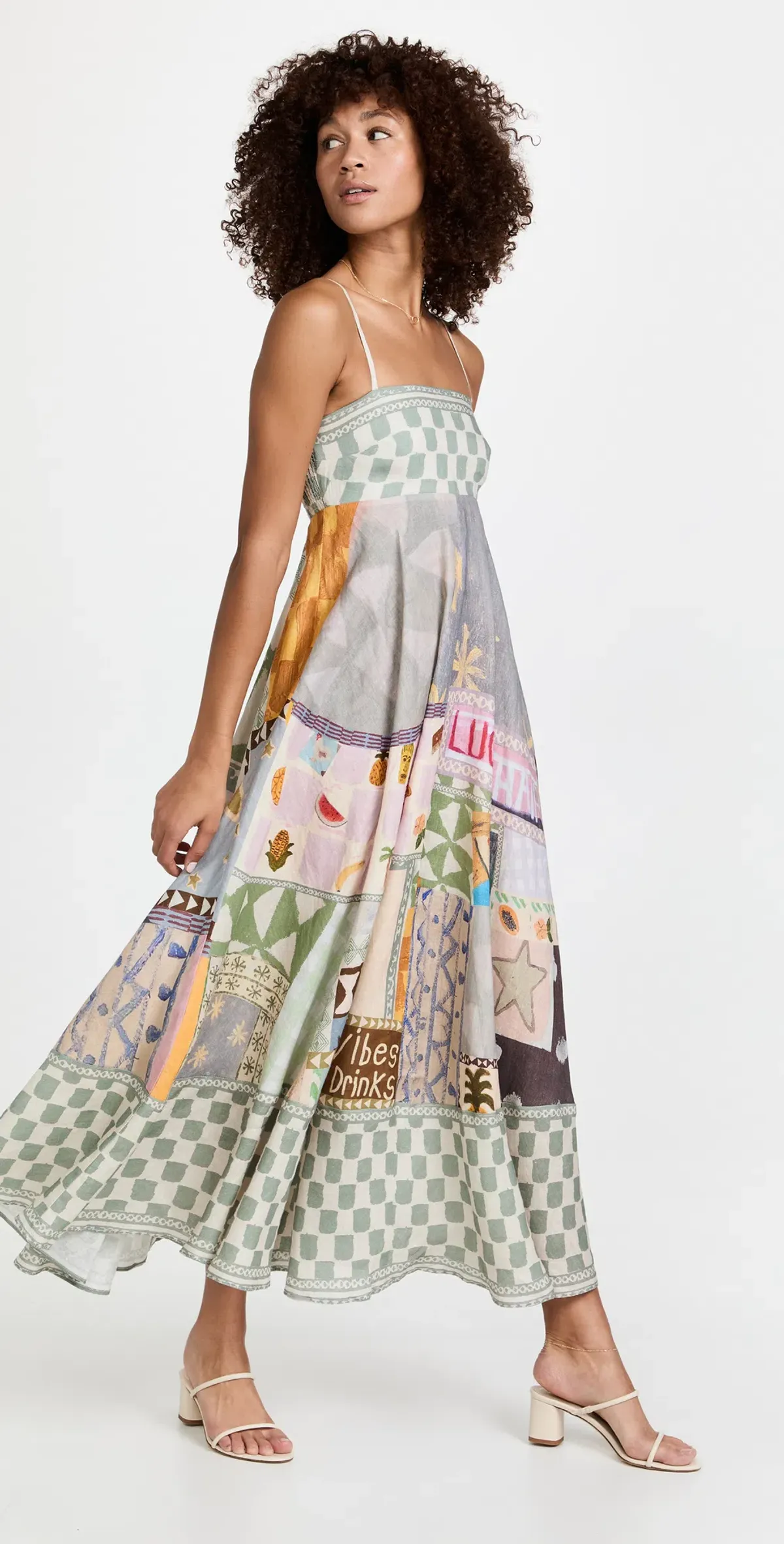 Alemais Emma Gale Sundress in Grey Size AU 14 (22:14) - Image 1