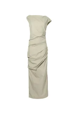 Paris Georgia Remmy Off The Shoulder Dress Green Size 8 for rent on The Volte - image 3