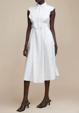 Acler Hume Dress White Size AU 6 for rent on The Volte - image 1
