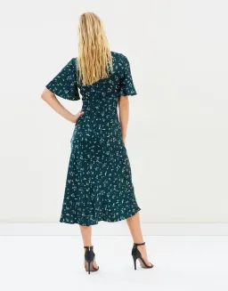 Bec & Bridge Jardin Midi dress Green Size 14 for rent on The Volte - image 4