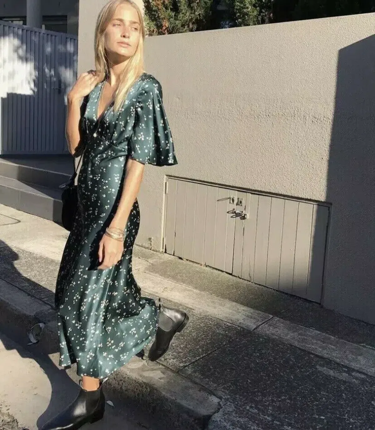 Bec & Bridge Jardin Midi dress Green Size 14 - Image 6