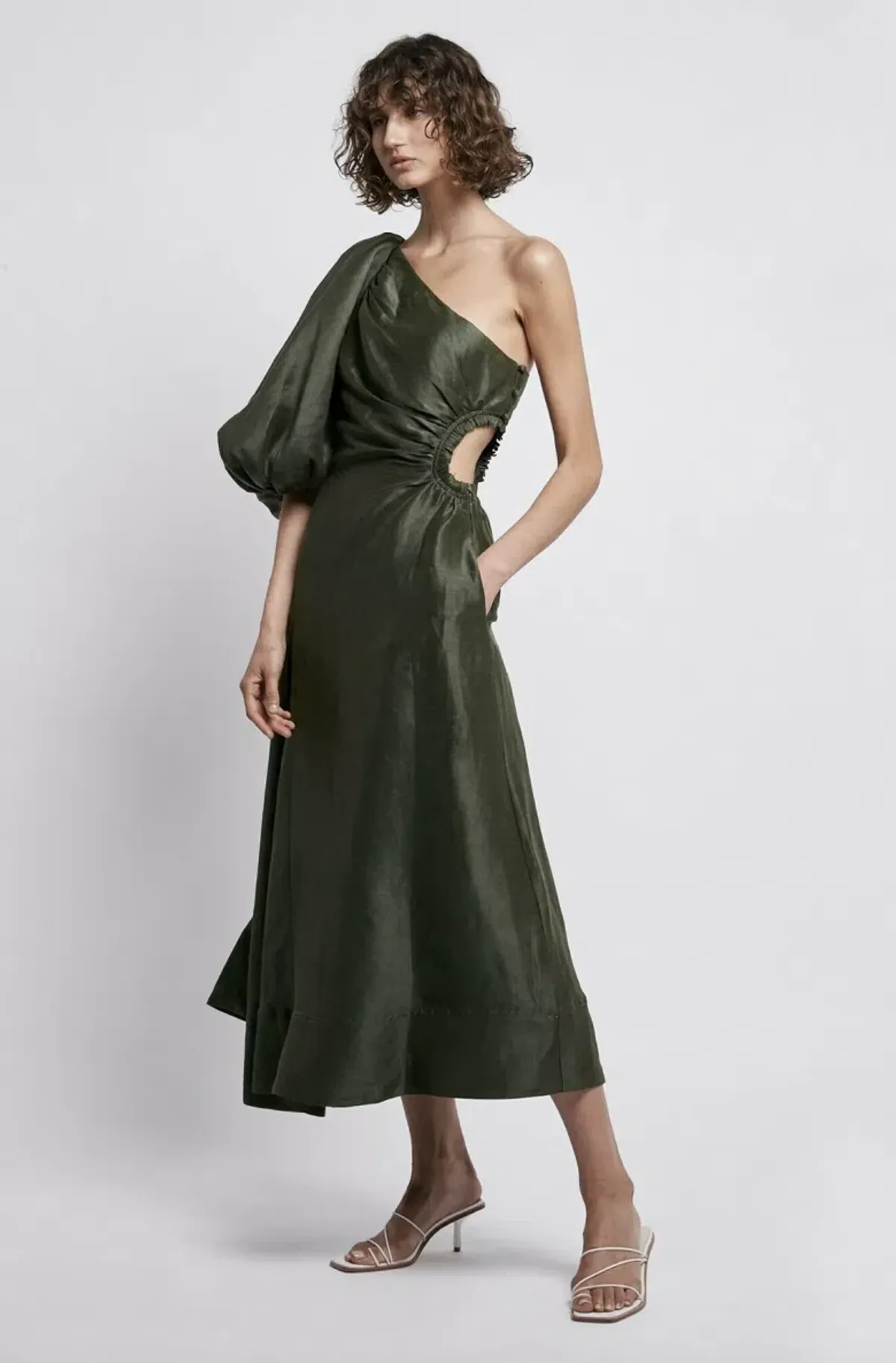 Aje Concept Dress in Green Size 10 - Image 2