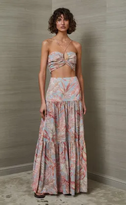 Bec & Bridge Miami Palm Set Print Size 8 for rent on The Volte - image 1