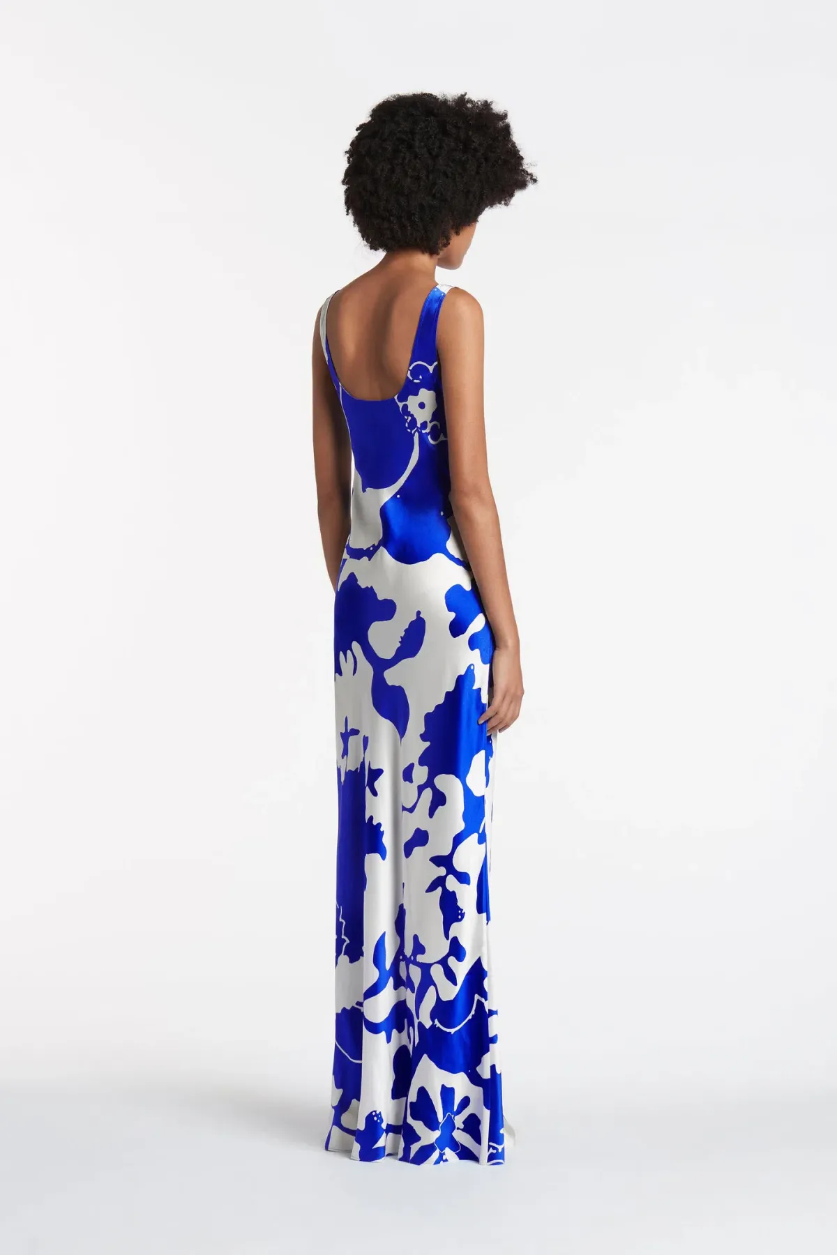 Sir the Label Esme Bias Dress in Merce Abstract Print Size AU 12  - Image 3