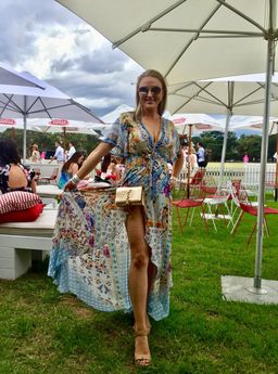Camilla wrap dress for rent on The Volte - image 2