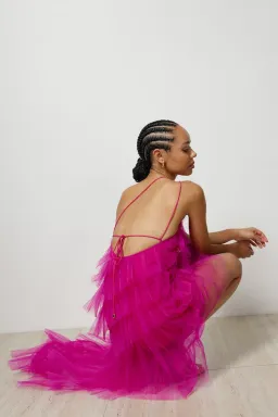 Lexi Astra Dress Pink Size 6  for rent on The Volte - image 2