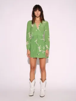 Realisation Par The Kate Dress Green Size 6 for rent on The Volte - image 1