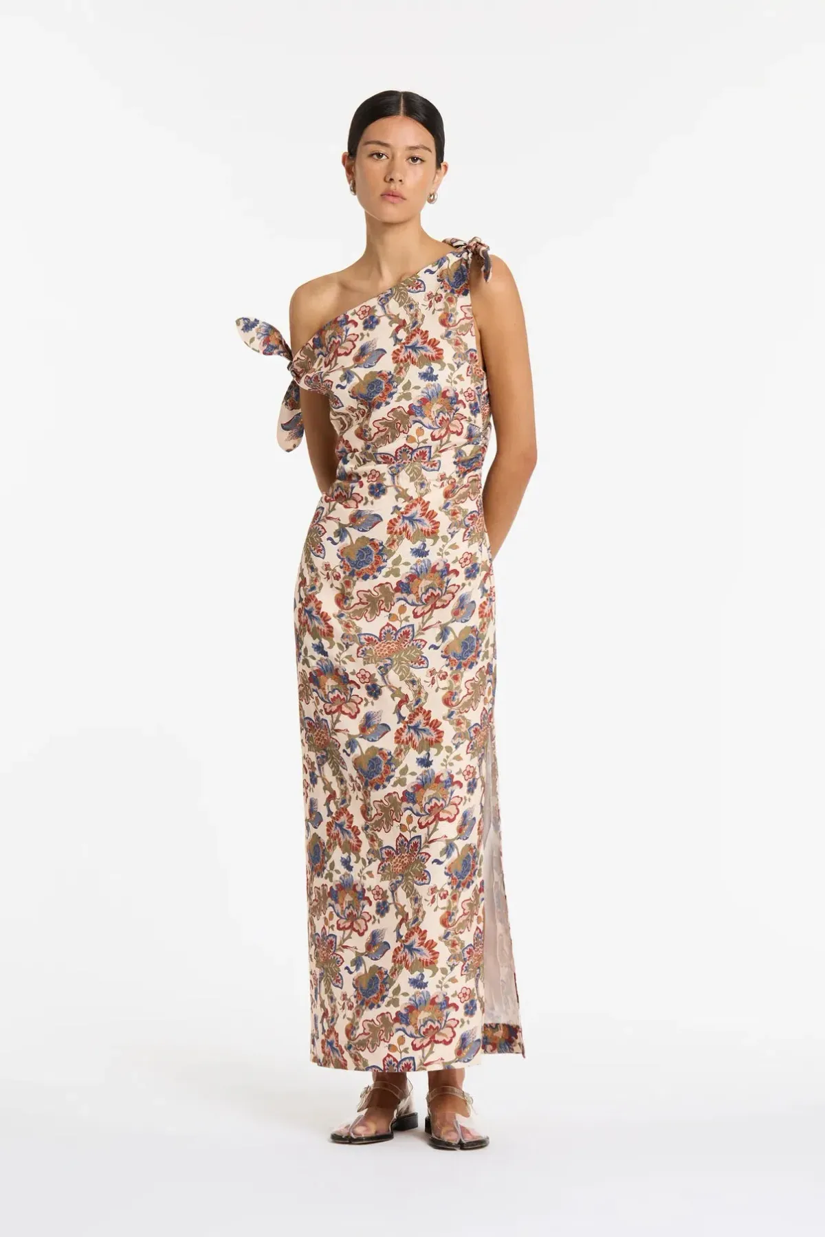 Sir the Label Bettina Off Shoulder Dress Wiltshire Floral Size AU 12 - Image 1