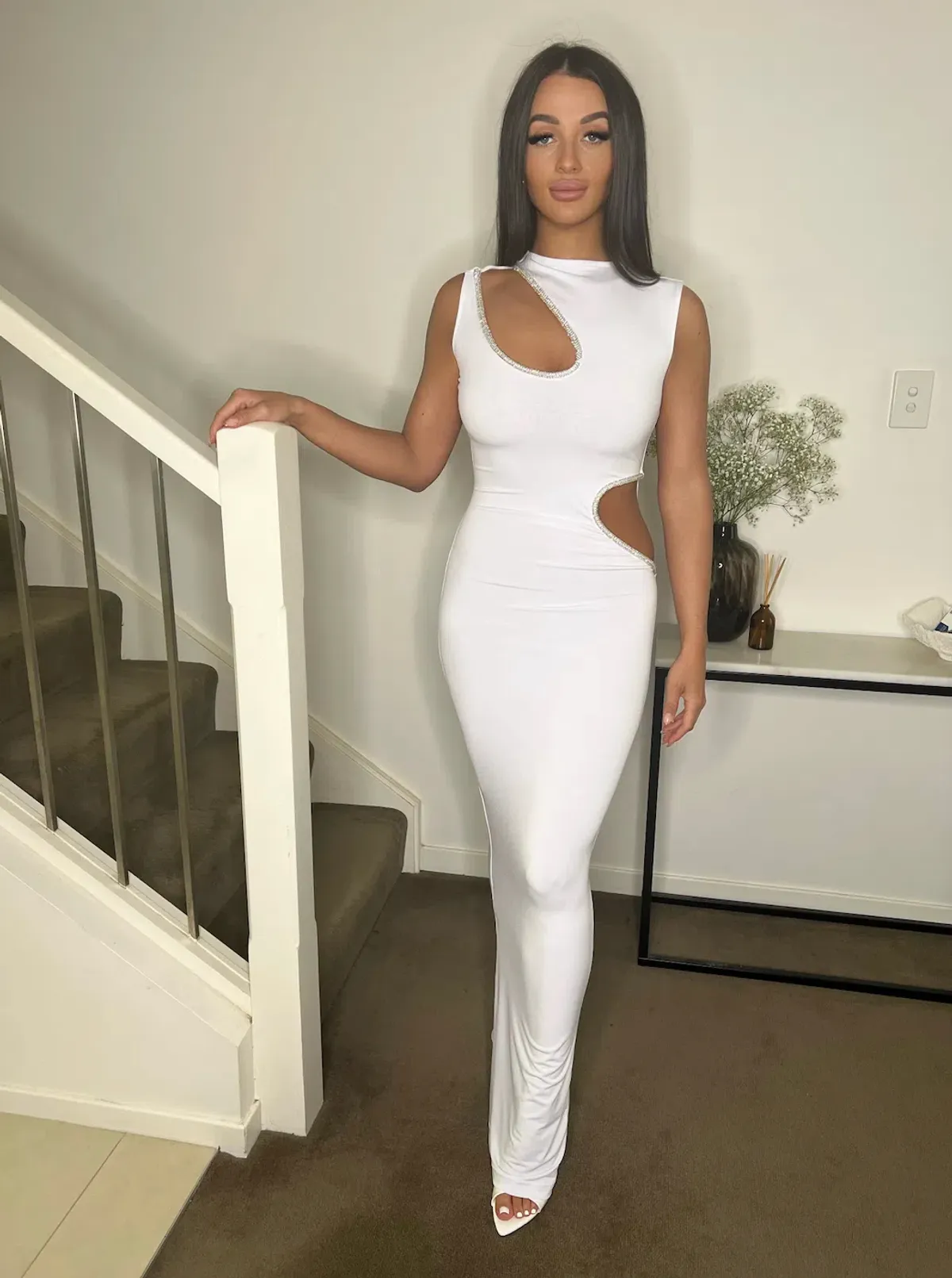 Ivona Skelo Vivia Dress White Size 6/XS - Image 1
