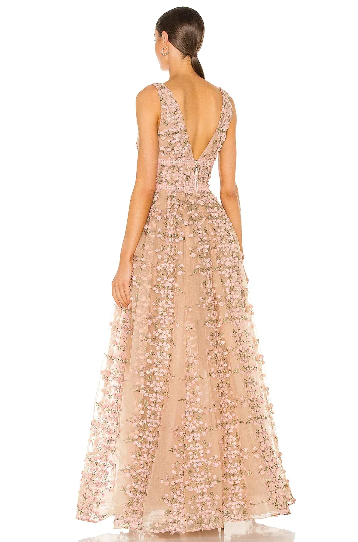 Bronx and Banco Megan Maxi Dress Rose Size 10 - Image 3