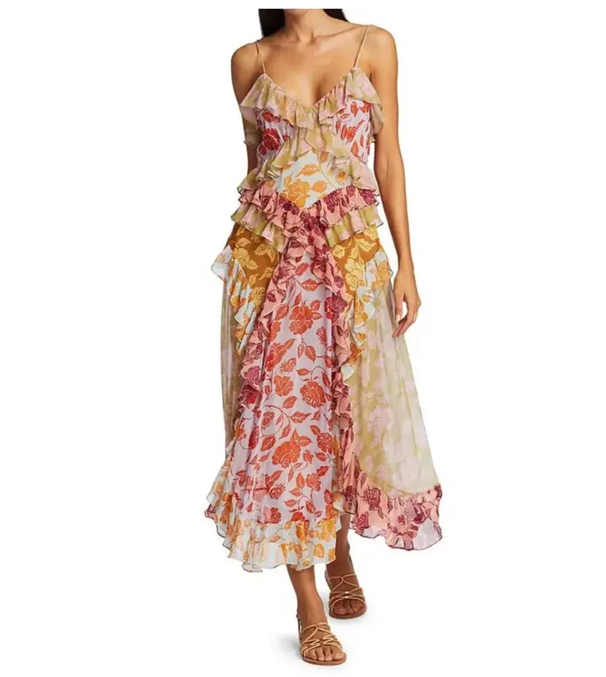 Zimmermann Lovestruck Slip Dress Print Size 3/Au 14 - Image 1