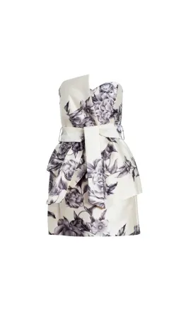 Zimmerman Origami Floral Dress Cream Size AU 6 for rent on The Volte - image 1