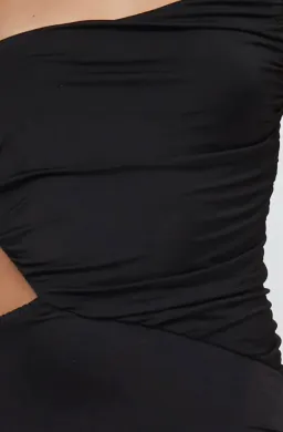 Bec and Bridge Ariel Asym Maxi Dress Black Size 6 for rent on The Volte - image 5