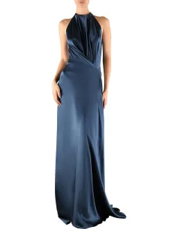 Bianca Spender Isabella Gown Navy Size 6 for rent on The Volte - image 1