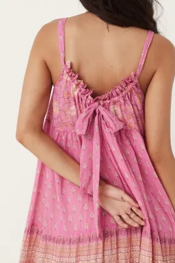 Spell and the Gypsy Utopia Strappy Sundress Flamingo Size XS/Au 6  for rent on The Volte - image 4