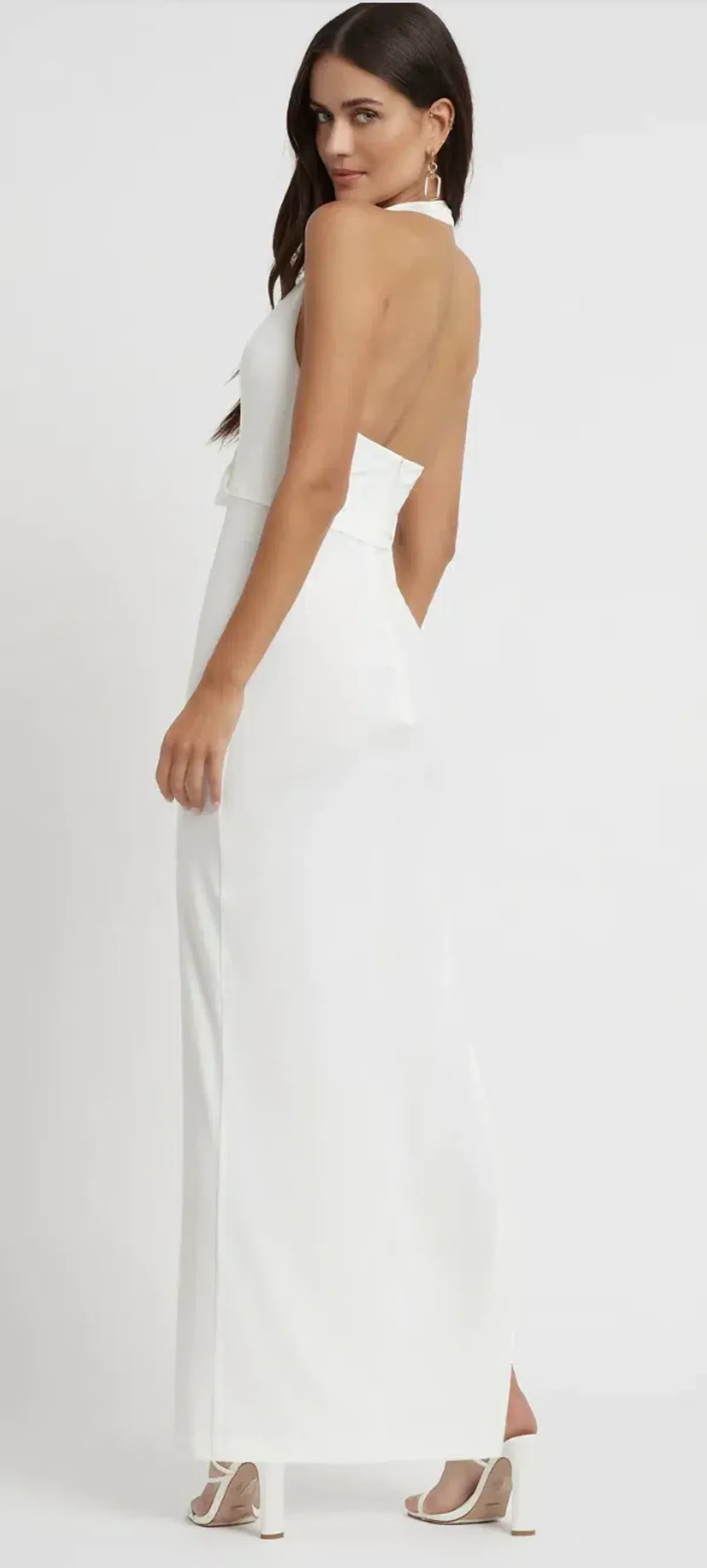Lexi Noel Dress White Size 4 - Image 3