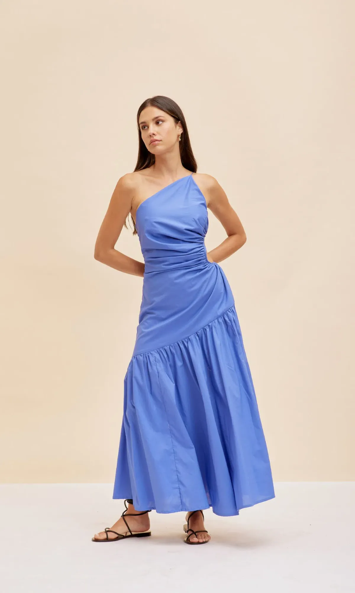 Ruby Bettina Cut Out Dress Blue Size 10 - Image 1