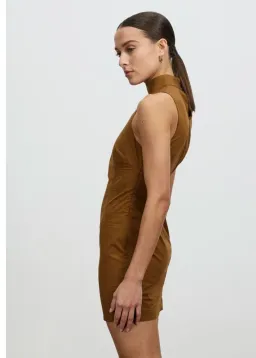 Lover Hadley Mini Dress Brown Size 8 for rent on The Volte - image 3