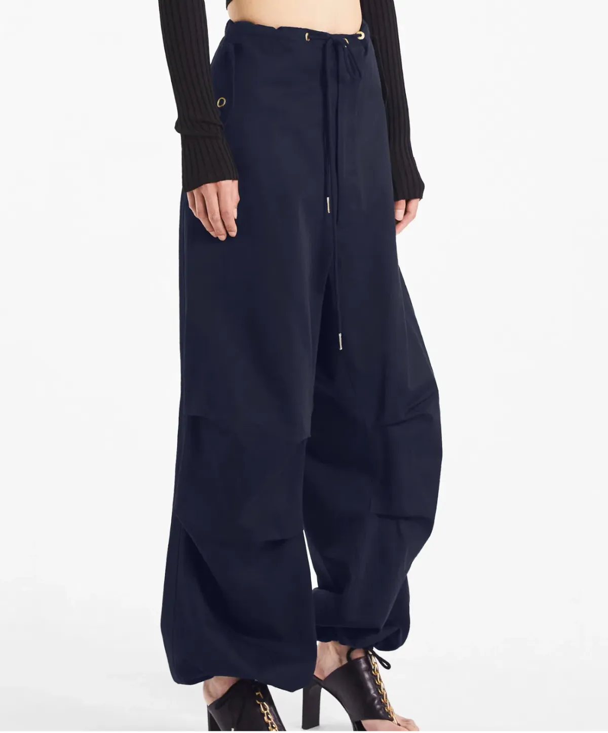 Dion Lee Parachute Pant Dark Navy Size S / Au 8 - Image 3