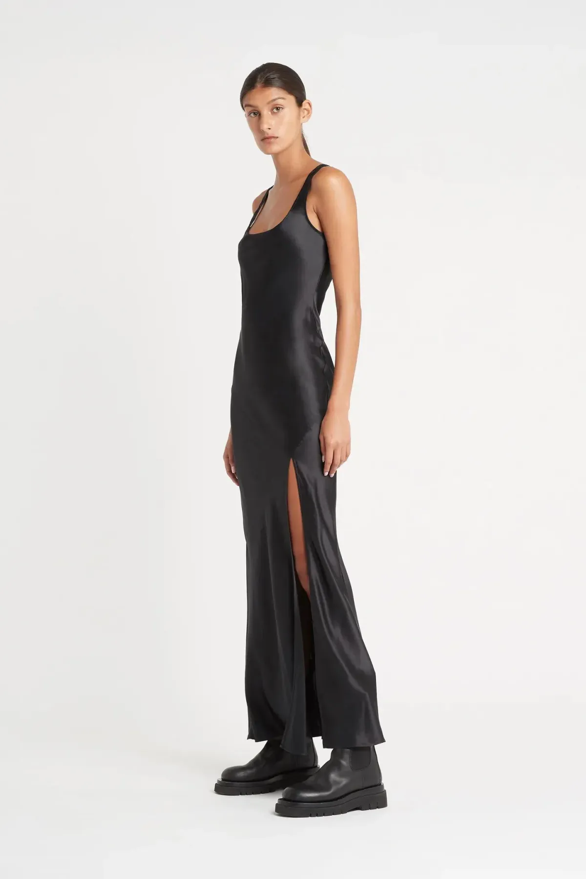 Sir the Label Editta Bias Dress Black Size 2 / AU 10 - Image 3