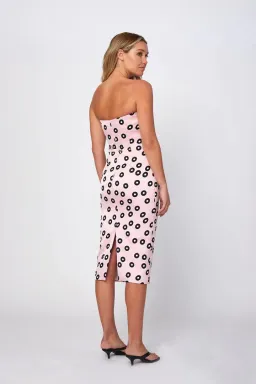 By Johnny Party Spot Strapless Dress Pink Size AU 10 for rent on The Volte - image 2