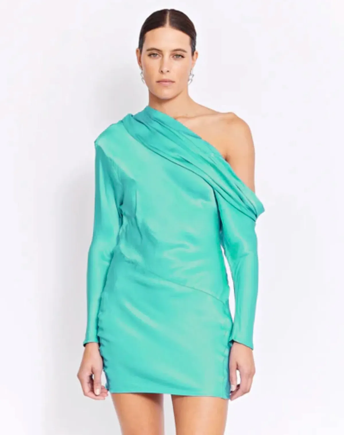 Pfeiffer Yazmin Mini Dress Green Size 10 / M - Image 4
