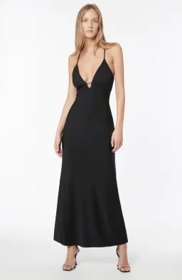 Manning Cartell Time To Shine Slip Dress Black Size AU 10 for rent on The Volte - image 2