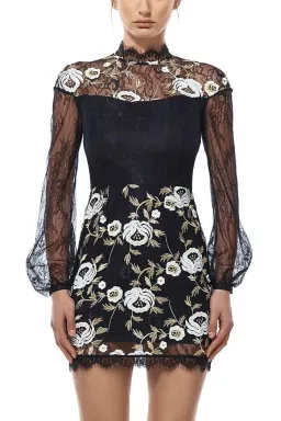 MISHA Betty Dress Black Size 10/M for rent on The Volte - image 3
