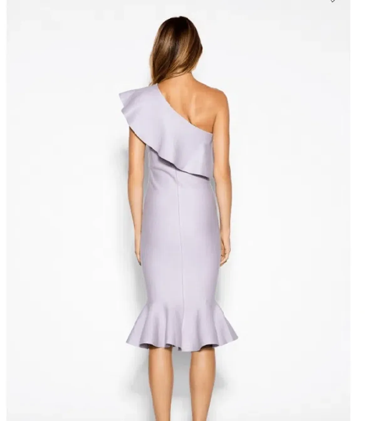 Sheike Escapade Knit Dress Purple Size AU 8 - Image 2