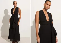 Faithfull The Brand Tropiques Maxi Dress Black Size 12 for rent on The Volte - image 2
