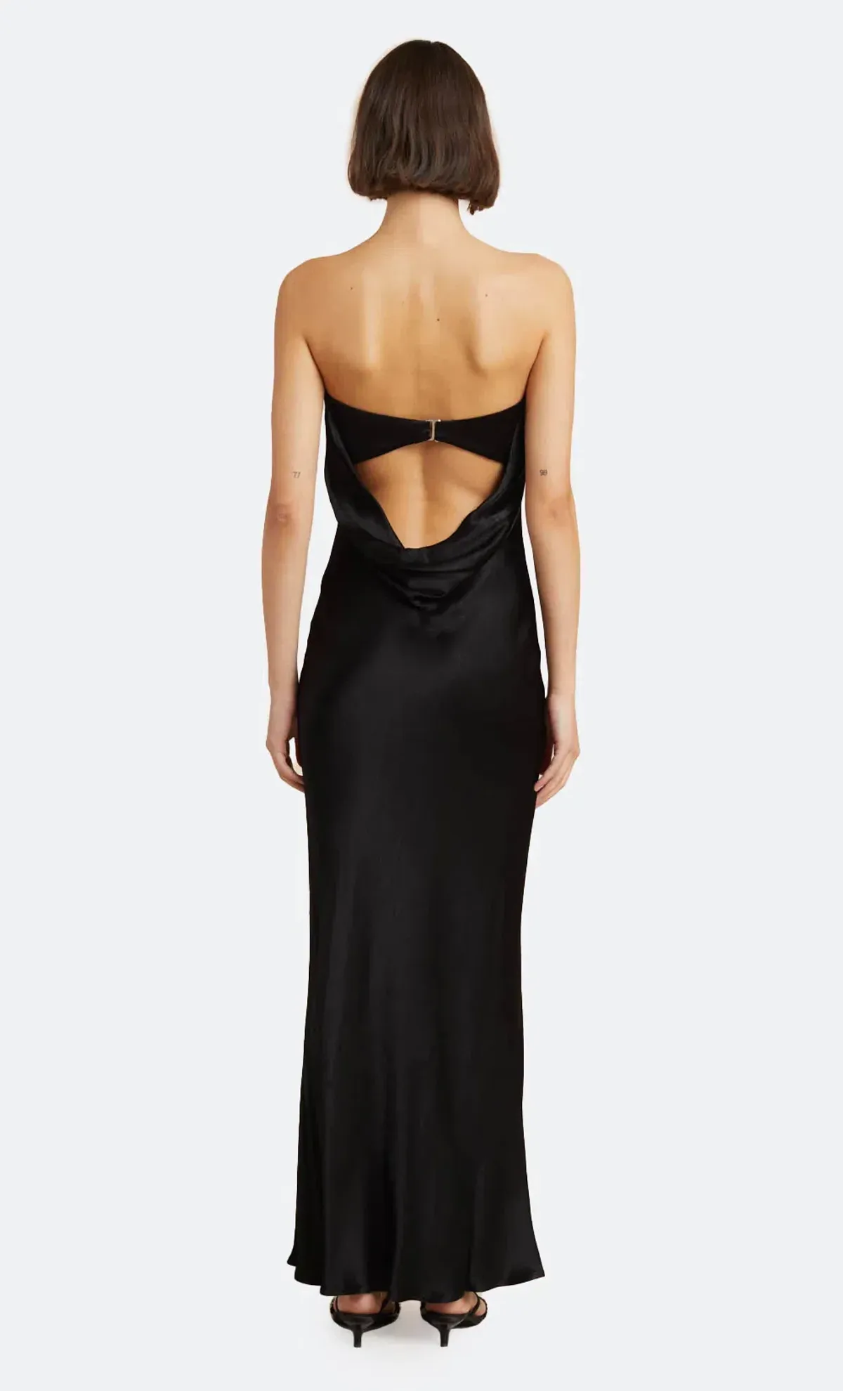 Bec & Bridge Moon Dance Strapless Dress Black Size AU 8 - Image 2