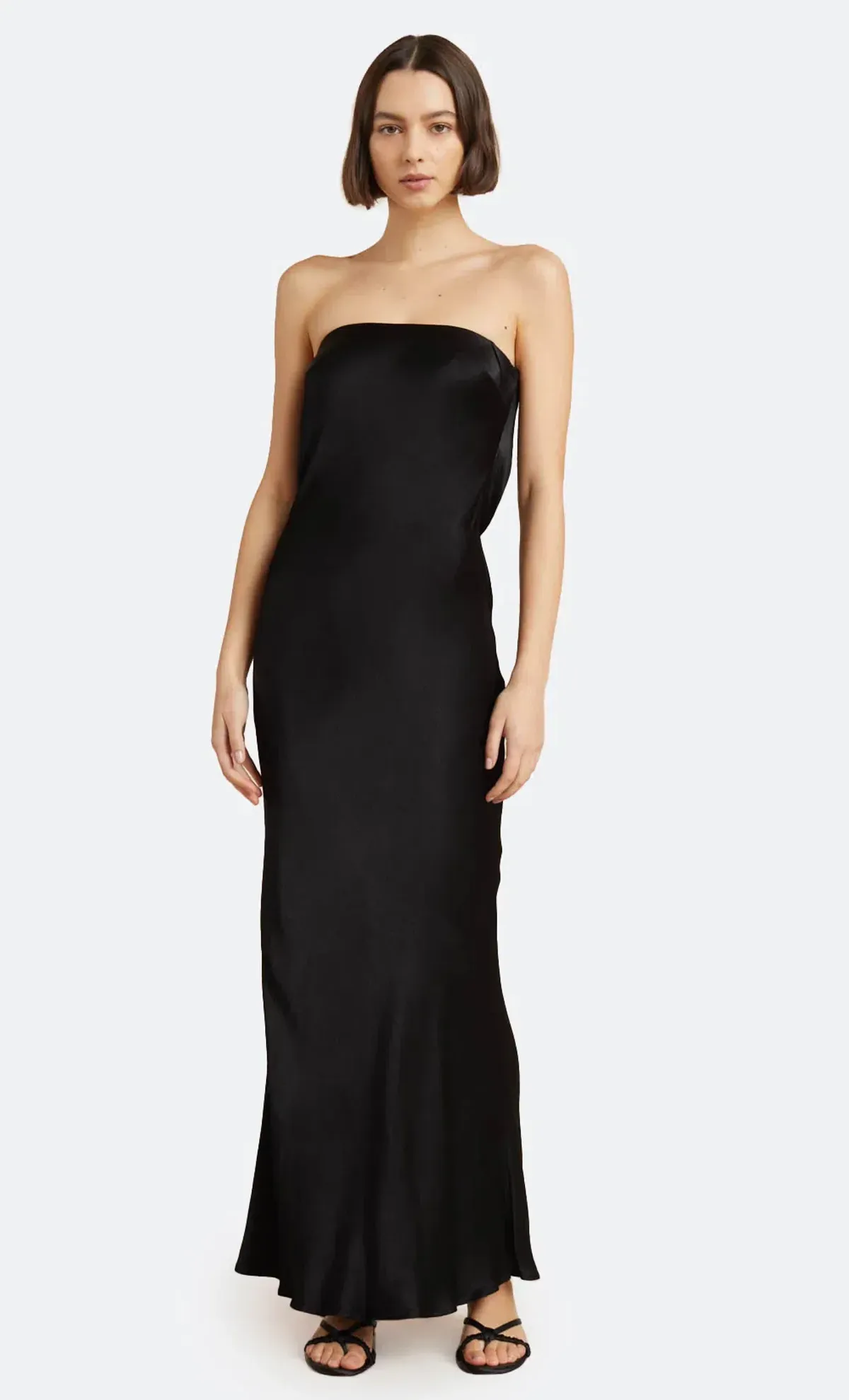 Bec & Bridge Moon Dance Strapless Dress Black Size AU 8 - Image 1
