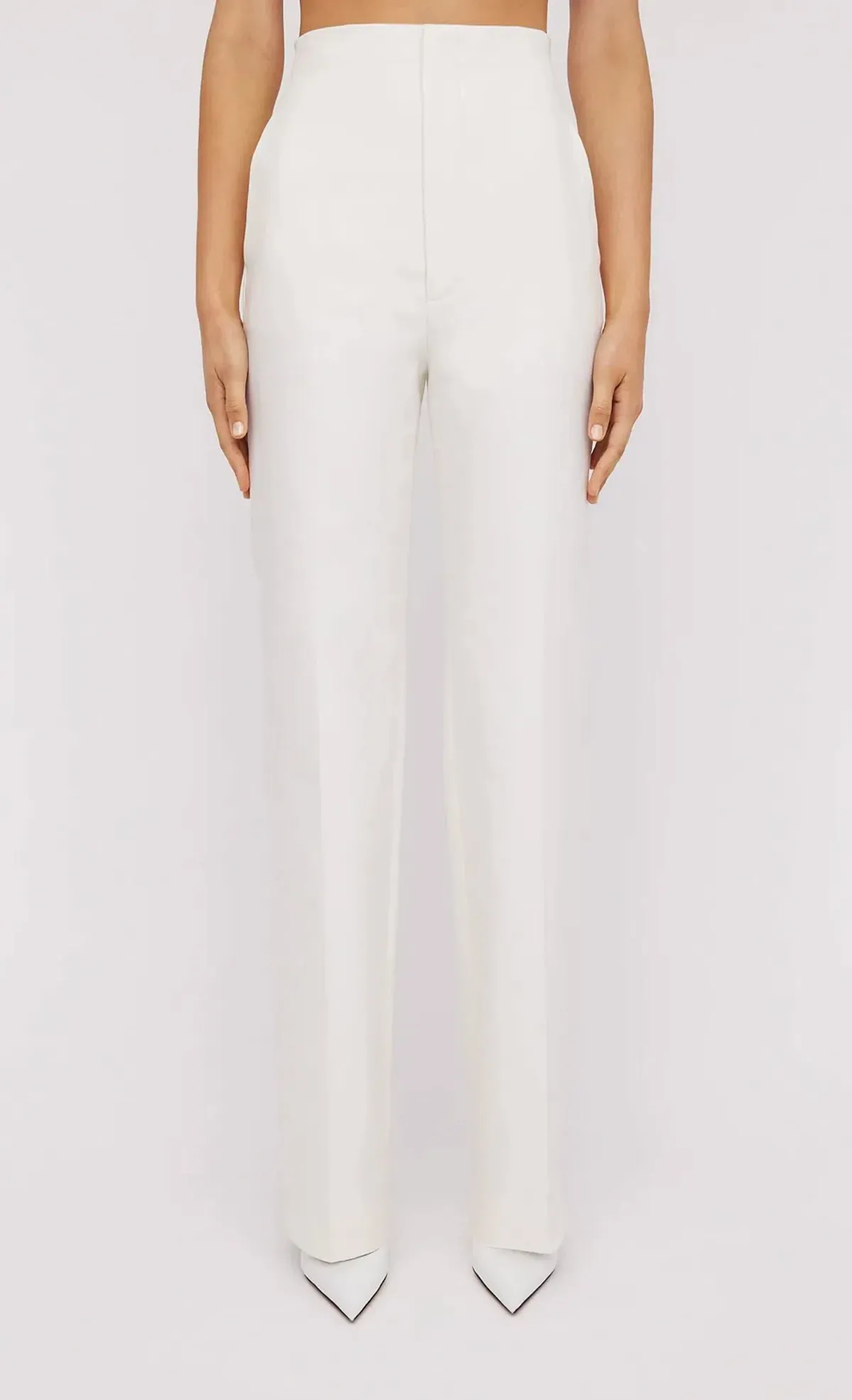 Scanlan Theodore Double Cotton Waistcoat and Trousers Set Alabaster Size 8  - Image 5