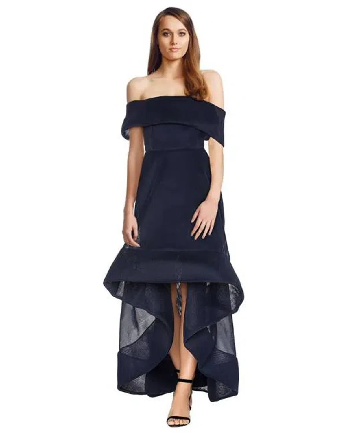 Bronx And Banco Tulip Dress Navy Size 6 - Image 1