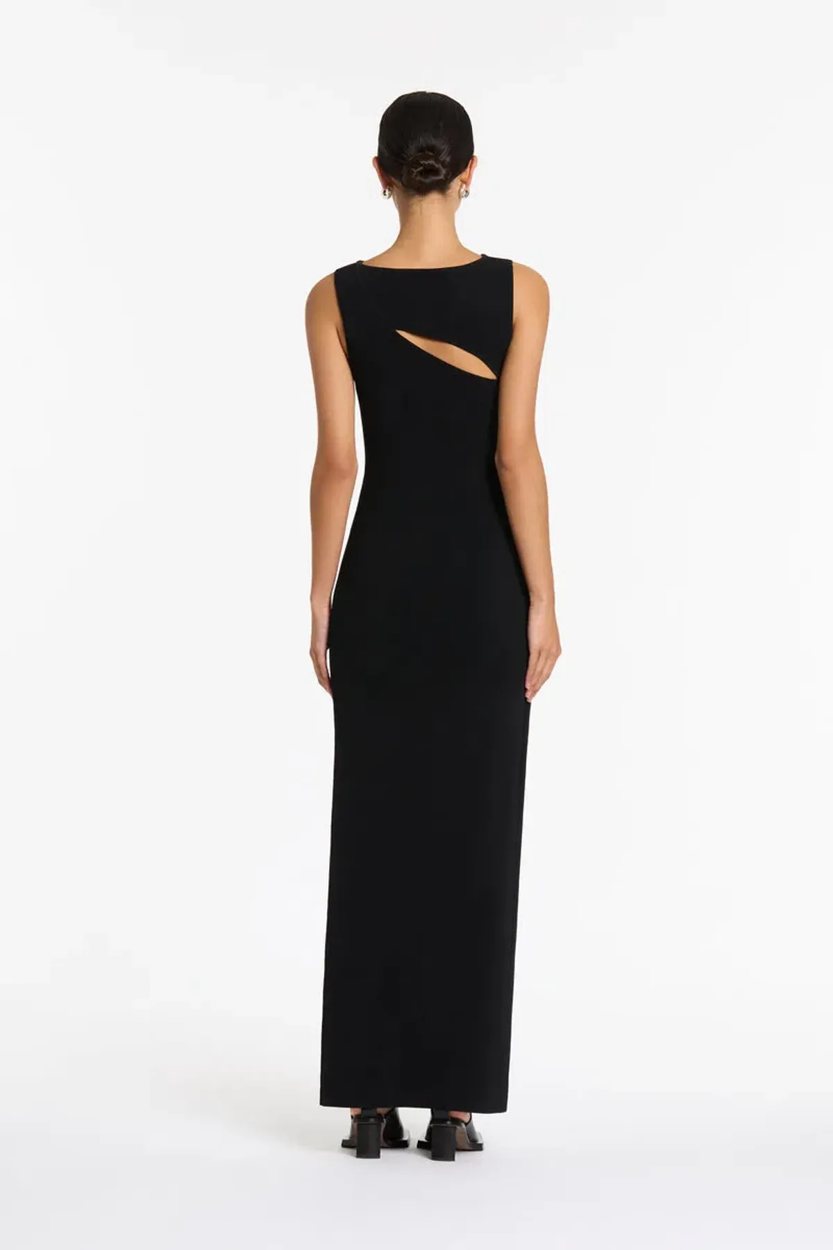Sir The Label Nadja Cut Out Maxi Dress Black Size 6 - Image 3