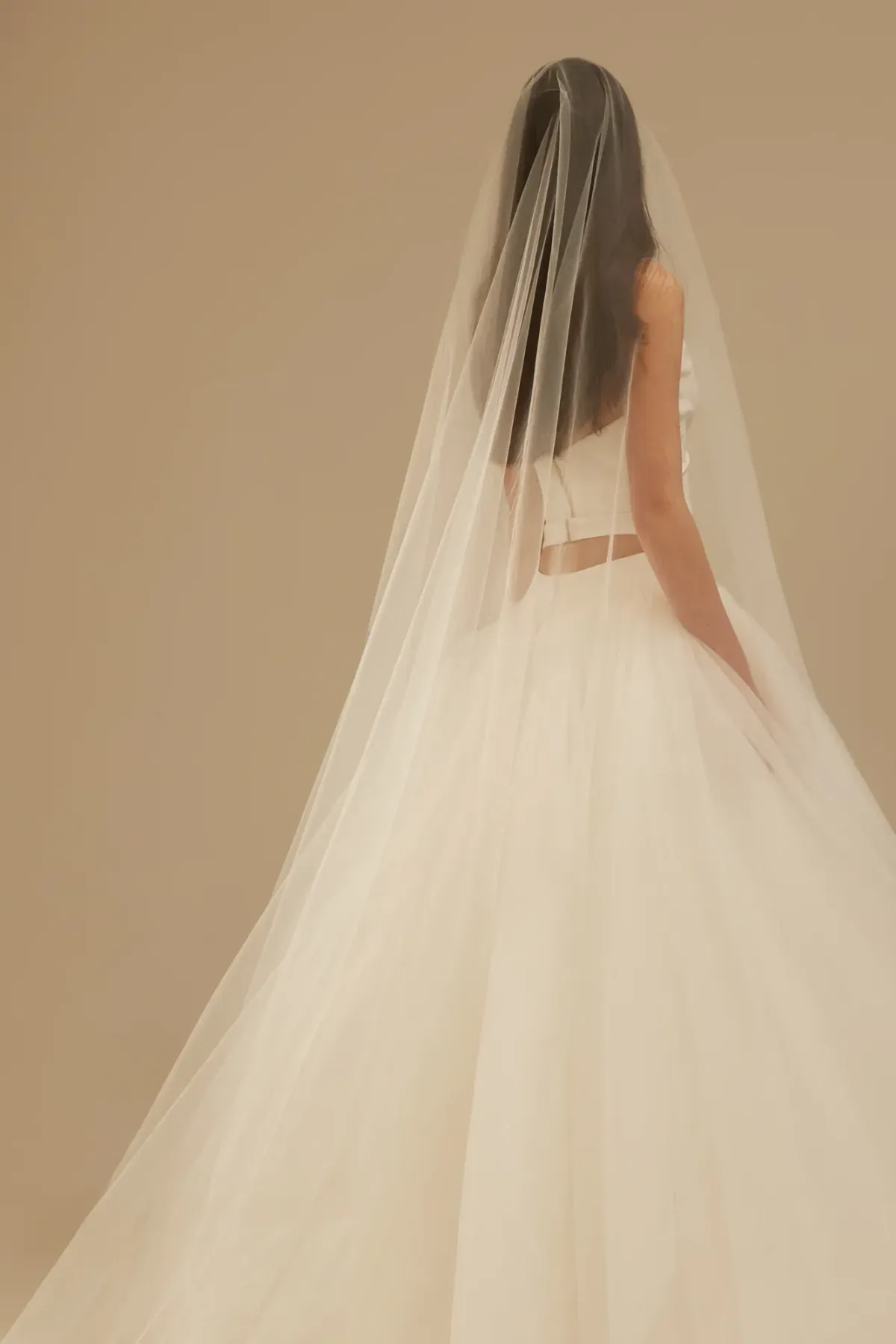 Kyha Studios Chosen Bridal Sheath Veil White - Image 2
