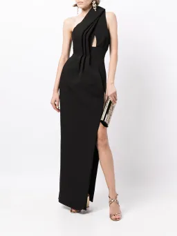Rachel Gilbert Apollo Gown Black Size 1 / AU 8 for rent on The Volte - image 2