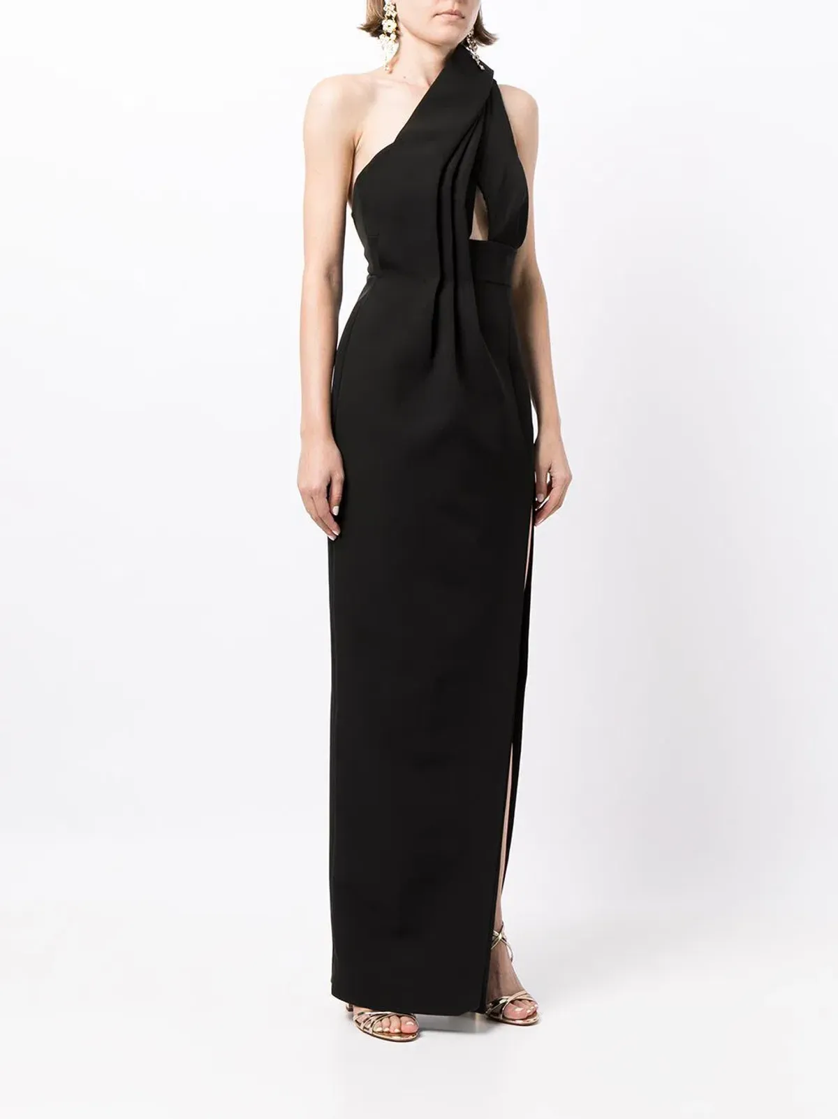 Rachel Gilbert Apollo Gown Black Size 1 / AU 8 - Image 1