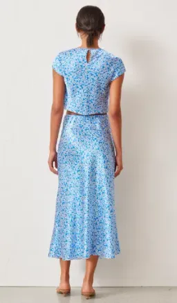 Bec & Bridge Alizee Top and Skirt Set Blue Size 10 for rent on The Volte - image 3