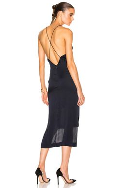 Dion Lee Fine Line Dress Black size 8 for rent on The Volte - image 2