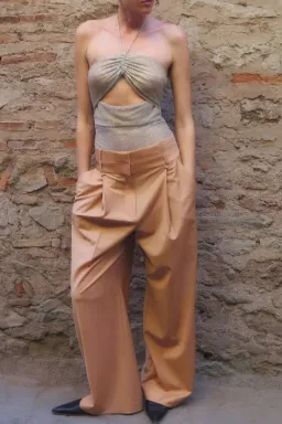 Camilla and Marc Renata Vest and Pant Set Rosewood Pink Size 8-10 for rent on The Volte - image 8