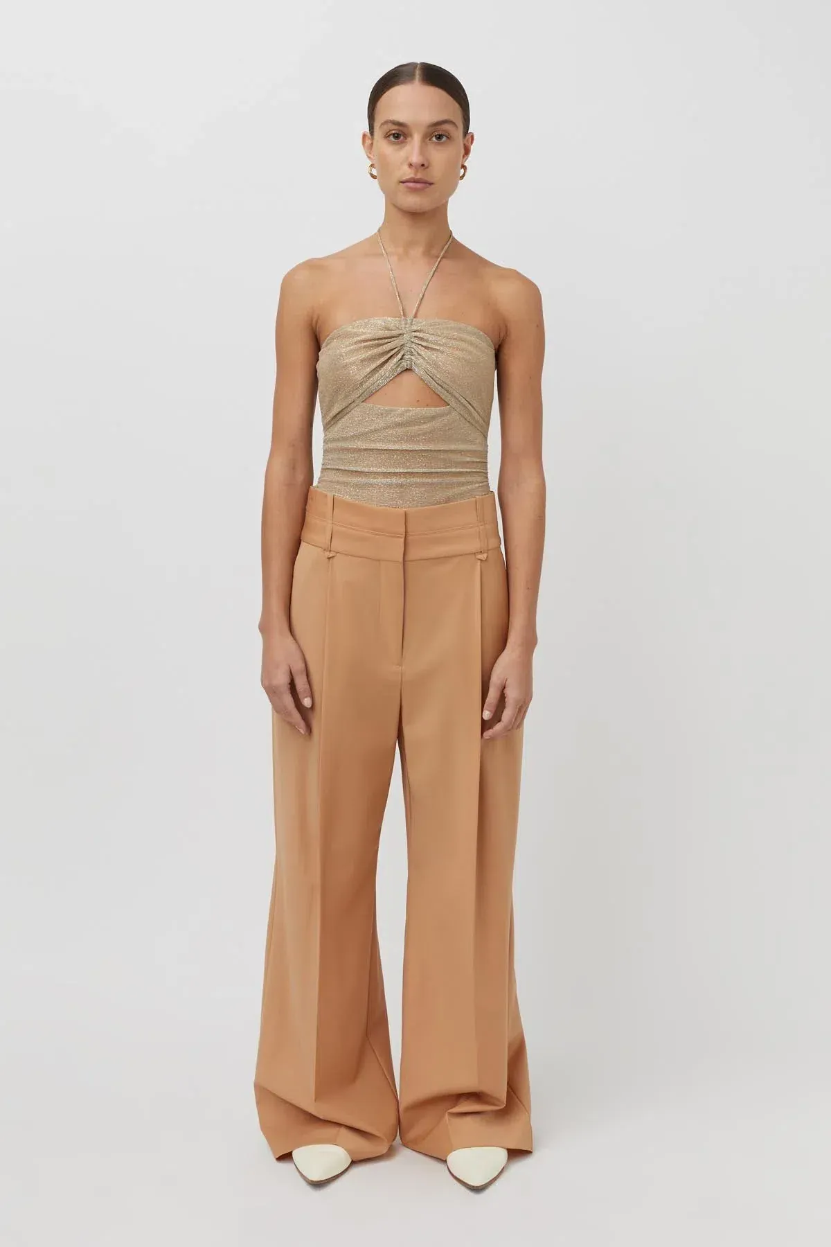 Camilla and Marc Renata Vest and Pant Set Rosewood Pink Size 8-10 - Image 7