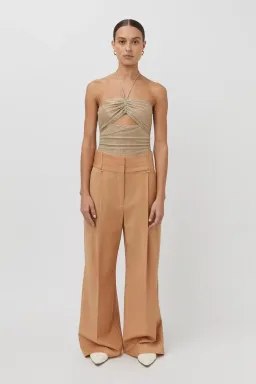Camilla and Marc Renata Vest and Pant Set Rosewood Pink Size 8-10 for rent on The Volte - image 7