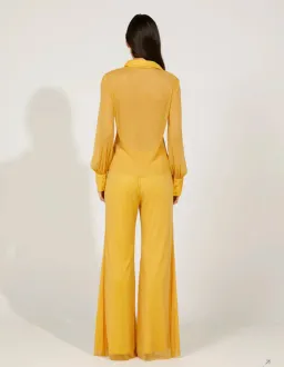 Alice McCall Elodie Top and Pants Set Yellow Size 10 for rent on The Volte - image 3